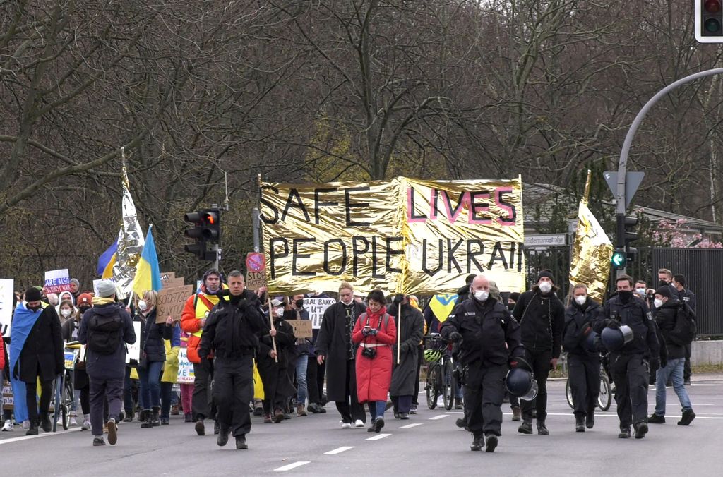 Ukraine conflict - demonstration in Berlin