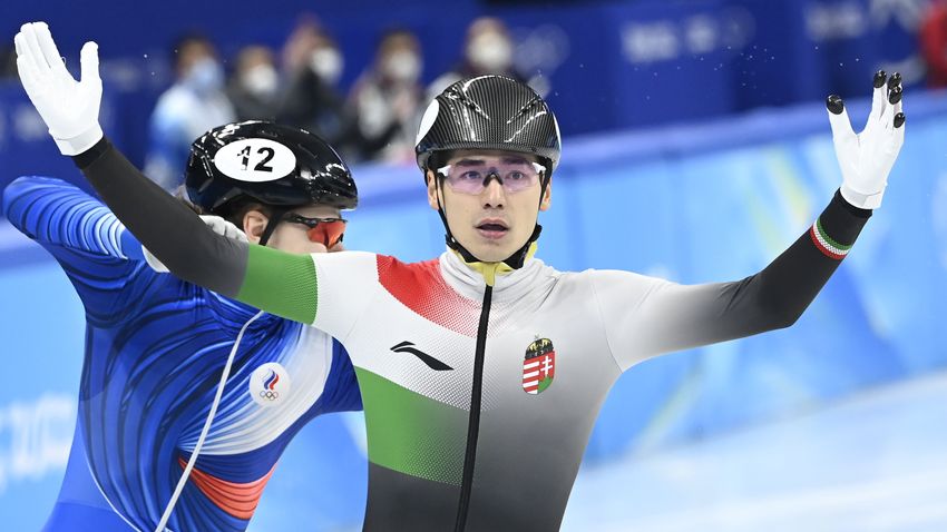 Liu Shaoang 500 méteren olimpiai bajnok lett Pekingben
