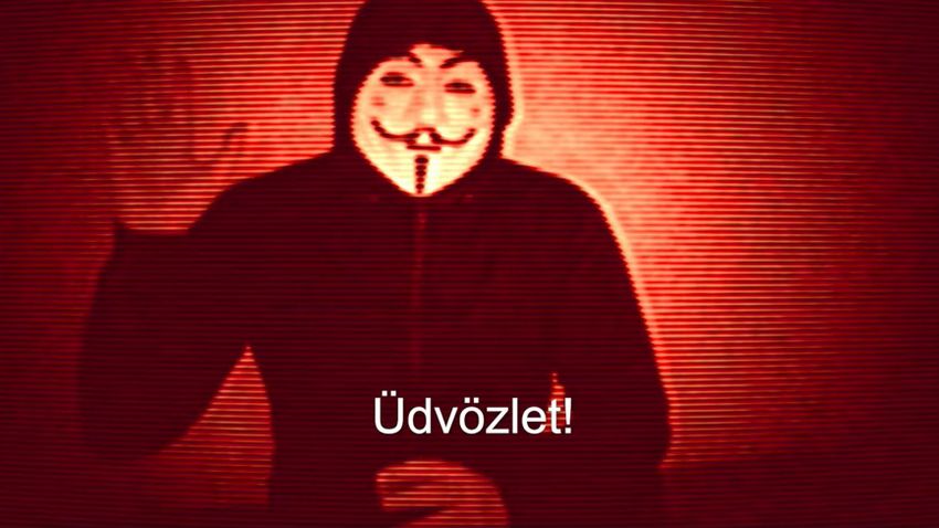Elnémult a baloldal Anonymous új videójától