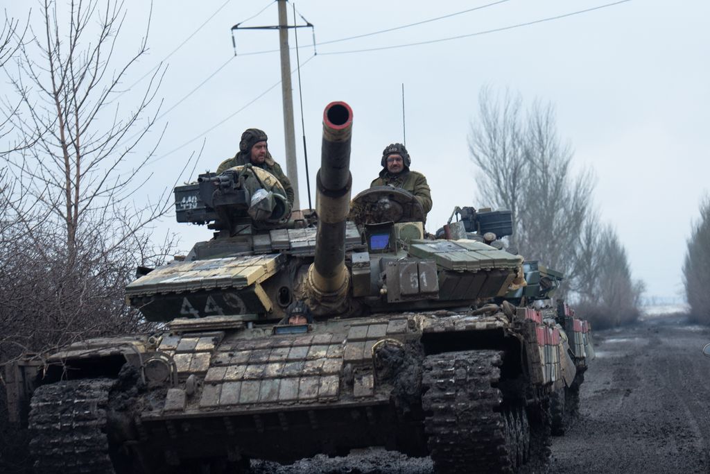 Pro-Russian separatists in Donetsk       