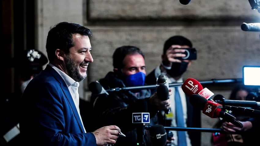 Salvini szerint fegyverek küldése helyett búzát kell vetni Ukrajnában