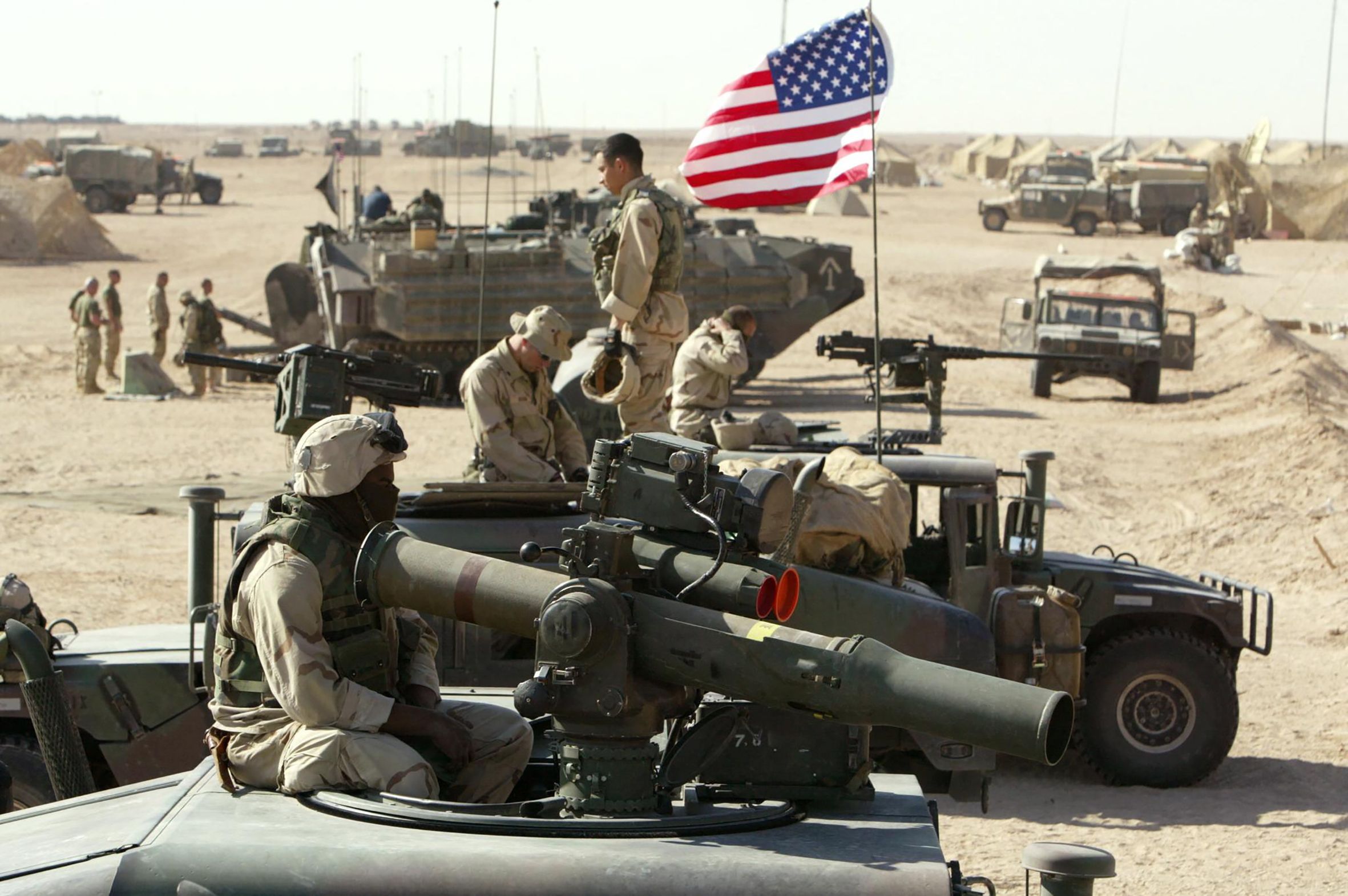 Военные конфликты на востоке. Операция США против Ирака 2003.
