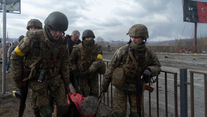 Russians Continue Assault On Outskirts Of Kyiv