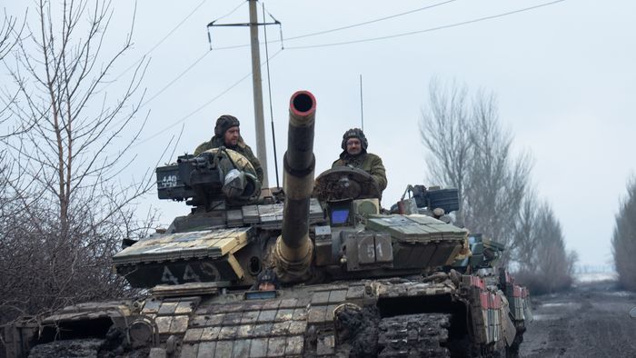 Pro-Russian separatists in Donetsk       