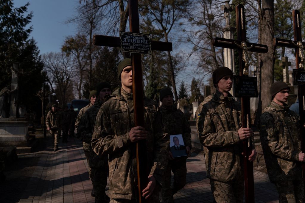 Consequences Of Russia's Invasion Of Ukraine In Lviv, Ukraine