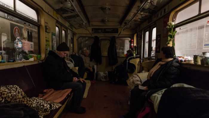 Kharkiv Metro Station in Ukraine