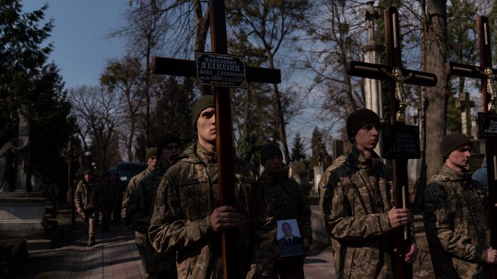 Consequences Of Russia's Invasion Of Ukraine In Lviv, Ukraine