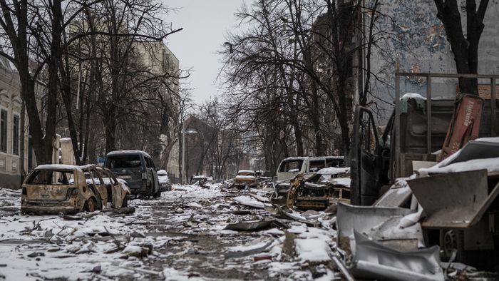 Damage caused in Kharkiv city after Russian attacks