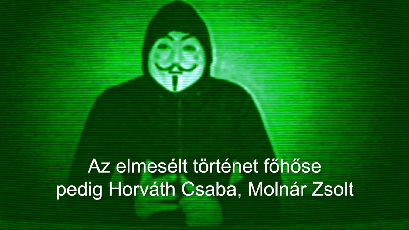 Részlet Anonymous hetedik videójából a baloldali kerületek vesztegetési botrányáról. T-Systems, BKK, Horváth Csaba, Molnár Zsolt, Patek Gábor