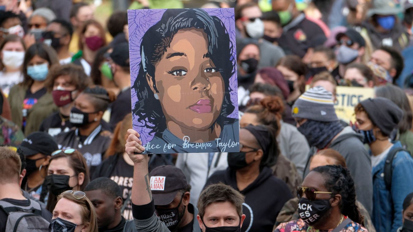 "Justice for Breonna Taylor" rally, memorial and march marks one year anniversary of her shooting death