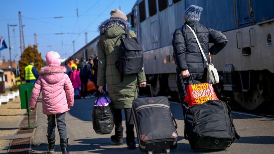 ORFK: Több mint nyolcezren érkeztek vasárnap Ukrajnából
