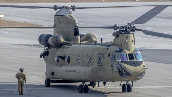 Nehézszállító-helikoptereket vásárol Berlin az amerikaiaktól