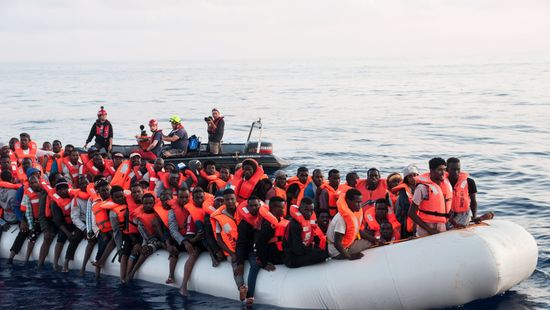 Elsüllyedt egy Európába tartó csónak Libanon közelében
