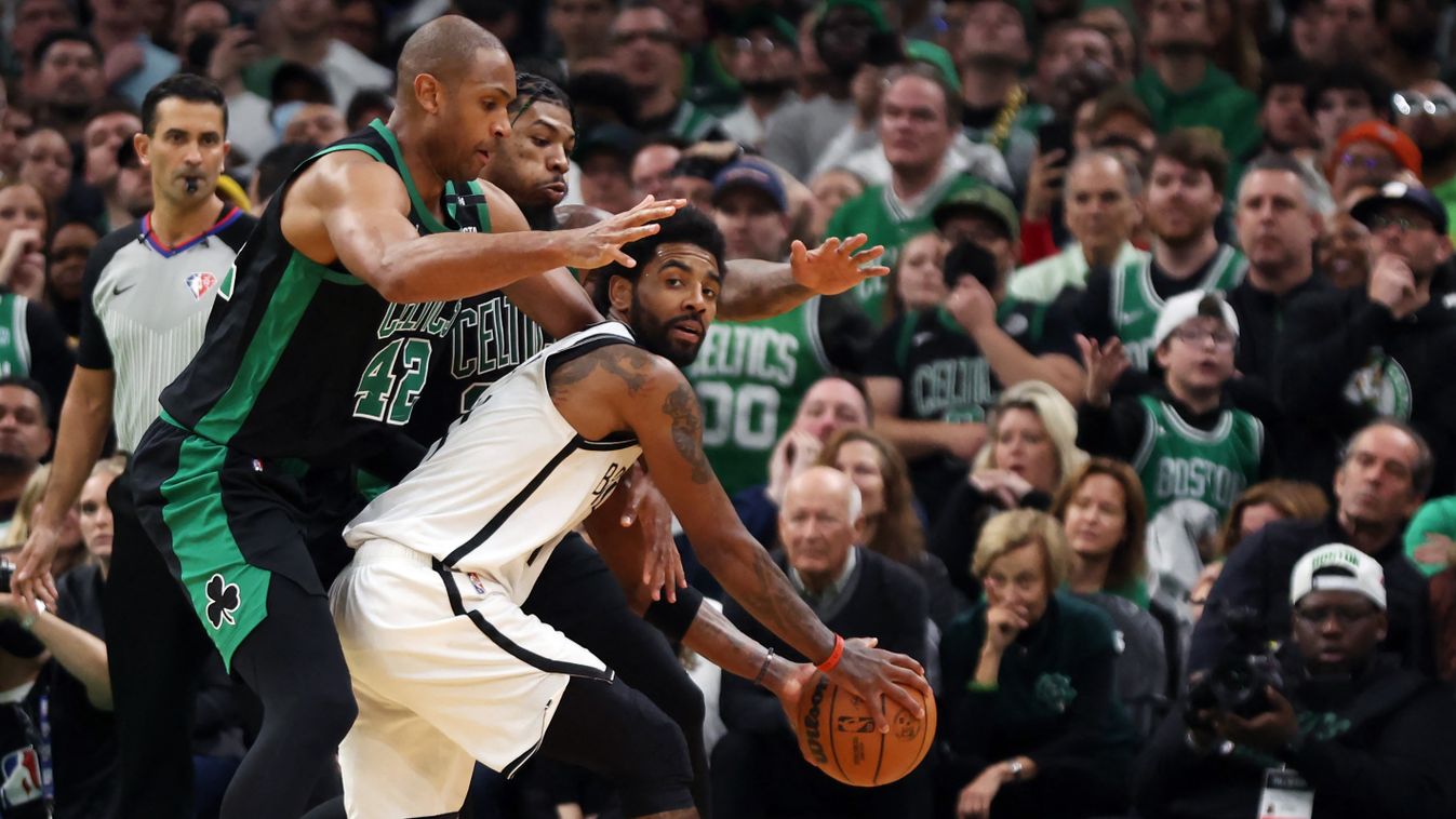 Brooklyn Nets v Boston Celtics - Game One Kyrie Irving