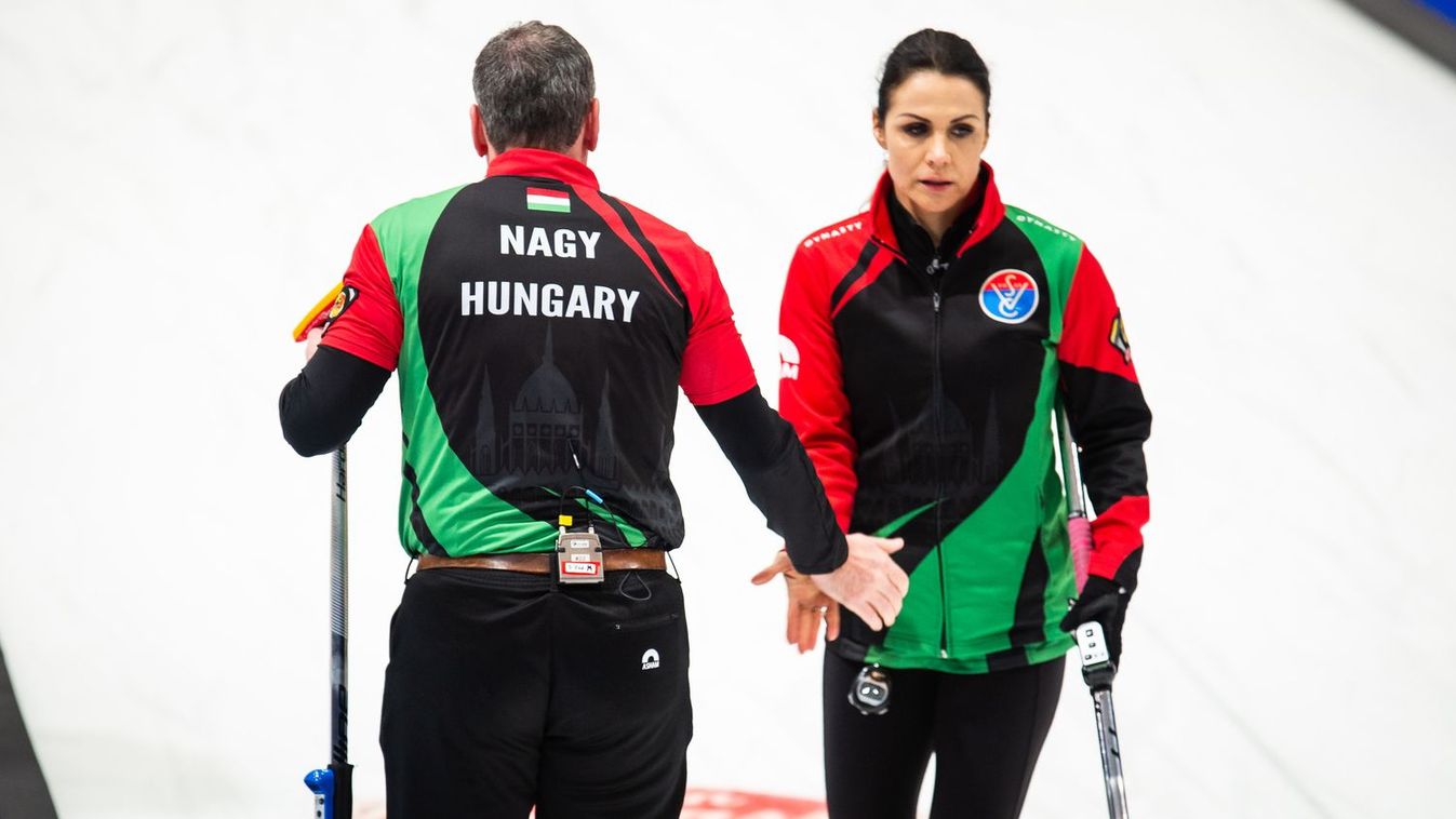 Nagy György Szekeres Ildikó curling 2022 Genf vegyespáros világbajnokság
