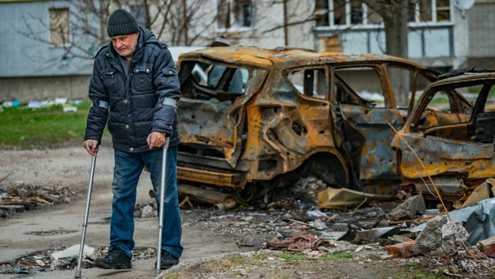 Aftermath Of The Russian Army Shelling Over Chernihiv, Ukraine