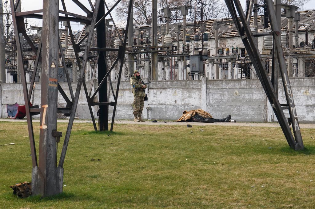 Situation In The Recaptured By The Ukrainian Army Bucha City Near Kyiv, Ukraine