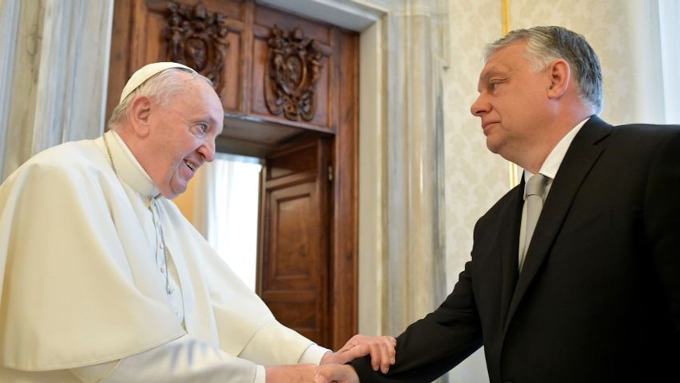 Fotó: MTI/Vatikáni Média