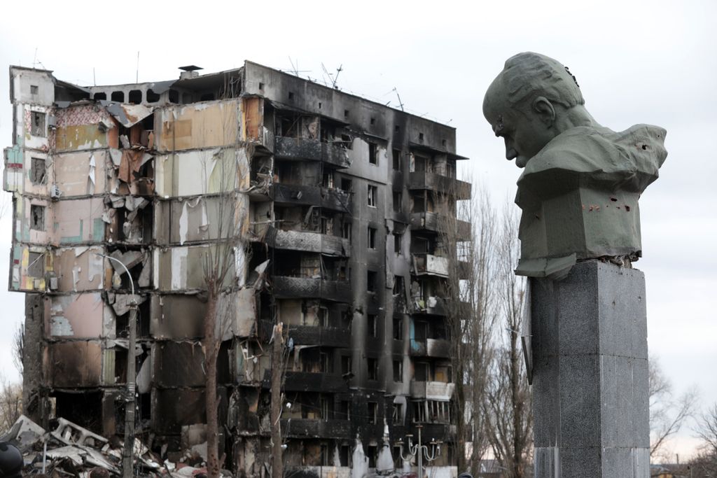 Borodyanka: aftermath of occupation