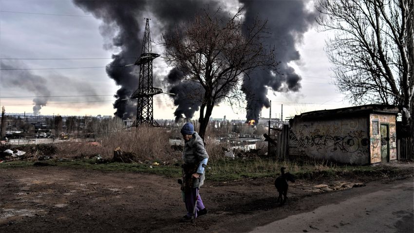 Újabb elképesztő felvételek az orosz–ukrán háború pusztításairól