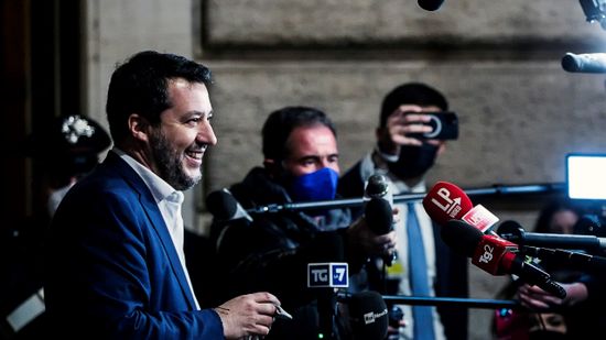 Salvini: Az orosz embargó hívei nem tudják, miről beszélnek