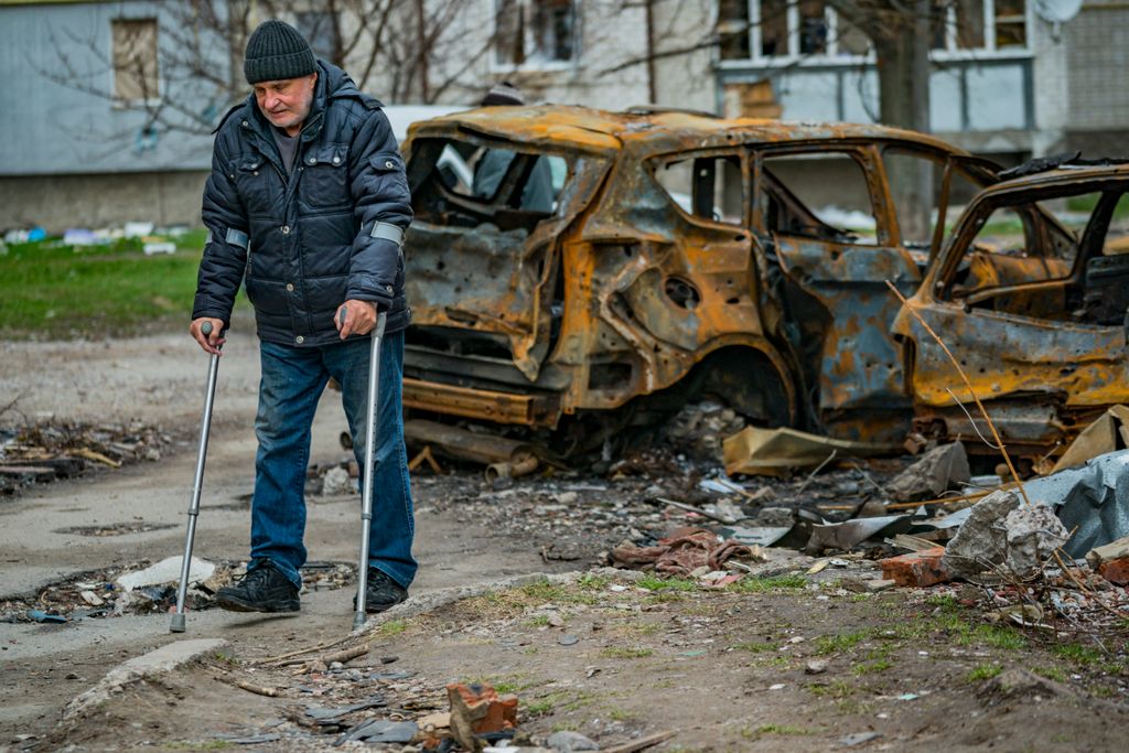 Aftermath Of The Russian Army Shelling Over Chernihiv, Ukraine