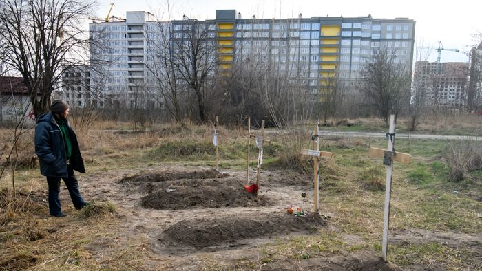 Situation In The Recaptured By The Ukrainian Army Bucha City Near Kyiv, Ukraine