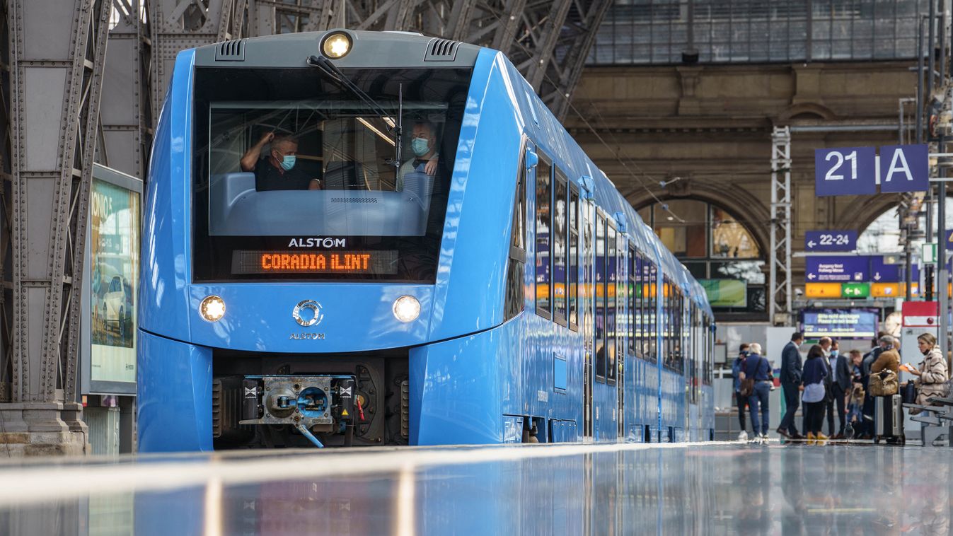 Hydrogen train in Frankfurt/Main