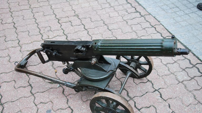 Miért használnak az ukránok egy első világháborús géppuskát?