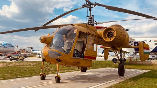 Egy különleges, 50 éves helikopterrel bővült az Aeropark repülőmúzeum kínálata