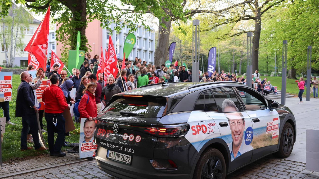 TV triell before the state election in Schleswig-Holstein
