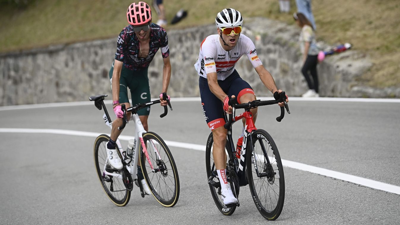 Giulio Ciccone Hugh Carthy Trek-Segafredo Giro d'Italia kerékpár