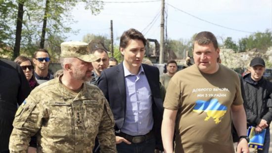 Jill Biden után a kanadai miniszterelnök is váratlanul Ukrajnába látogatott