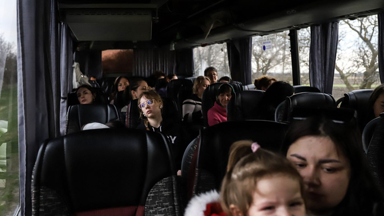 UKRAINE - Odessa Ukrainians flee to Moldova