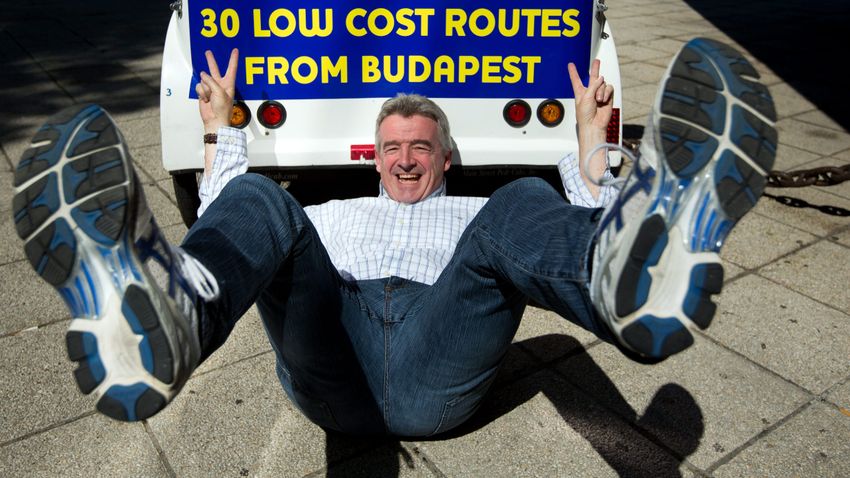 A Ryanair-főnök a vezérigazgatói humor utolérhetetlen bajnoka