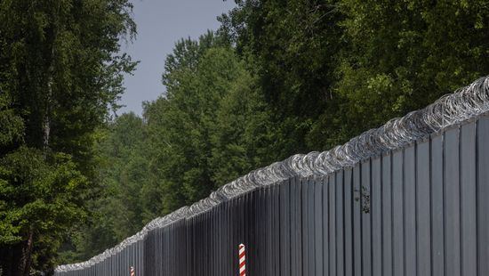 Rövidesen elkészül a lengyel határkerítés a belarusz határon