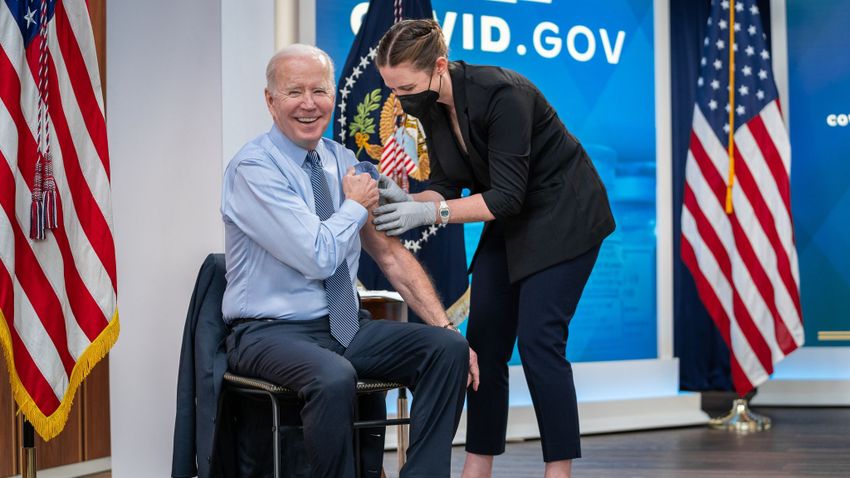 Joe Biden amerikai elnök koronavírusos