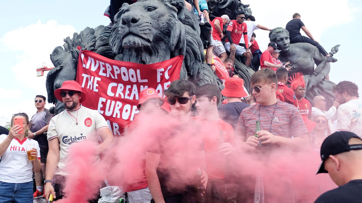 FRA - UCL Final, avec les rouges