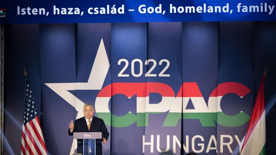 A világ legbefolyásosabb konzervatívjai előtt szólal fel Orbán Viktor