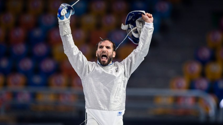 After a dramatic final game, Áron Szilágyi won his first individual World Cup gold