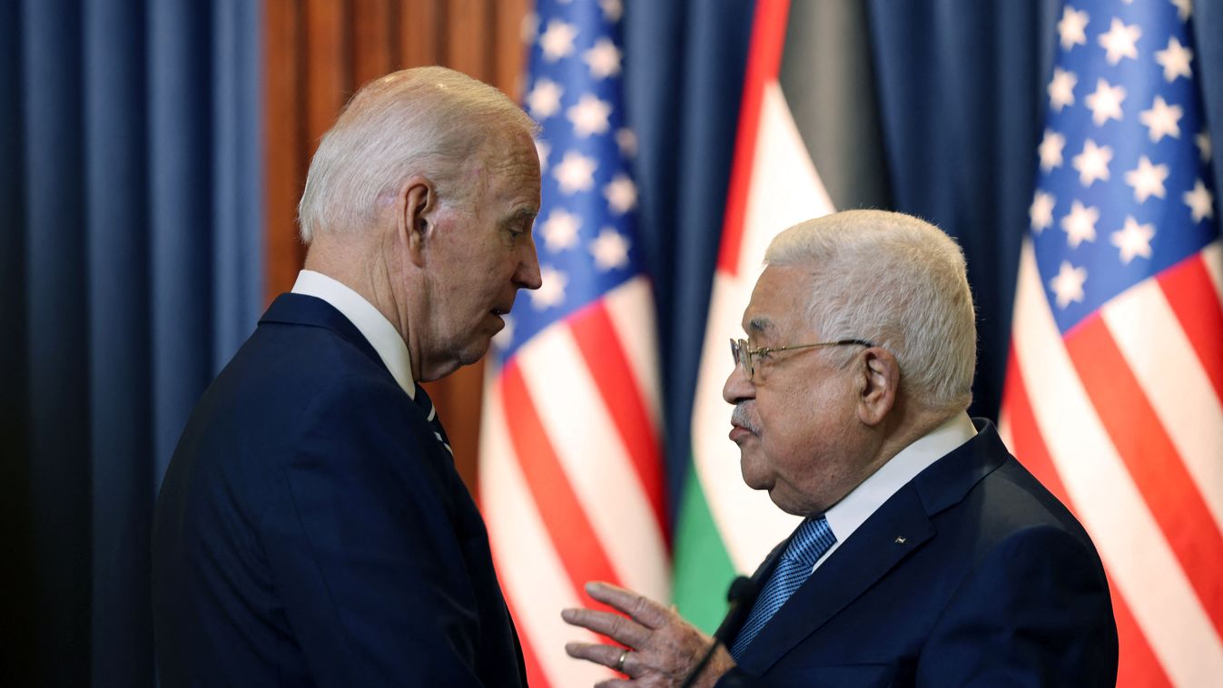 U.S. President Joe Biden in West Bank