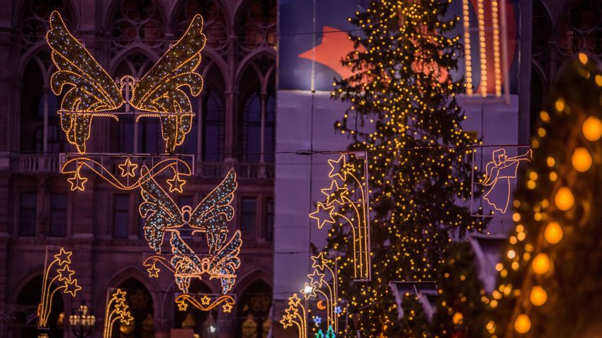 A karácsonyi díszkivilágításon spórol Bécs