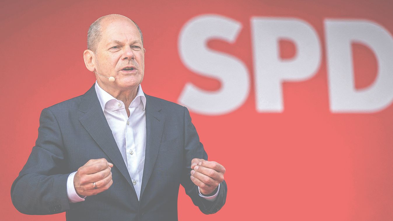 Scholz at the end of the NRW election campaign
