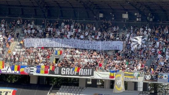 The Romanian ultras send a message to not just local Hungarians, but Hungary