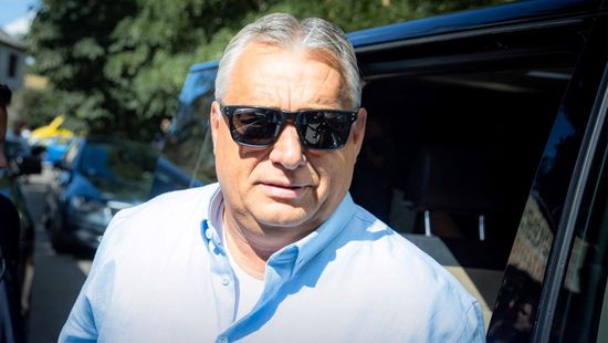 Orbán Viktor megérkezett a kötcsei Polgári piknikre