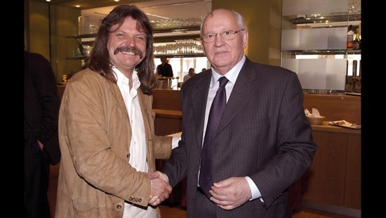 Leslie Mandoki barátjaként búcsúzott el Gorbacsovtól