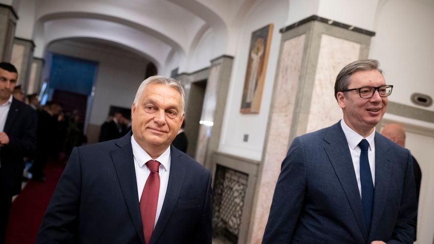 A Szerb Köztársaság Érdemrendjével tüntették ki Orbán Viktort + fotók, videó
