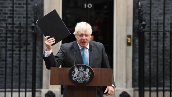Elhagyta a Downing Street-i kormányfői rezidenciát Boris Johnson