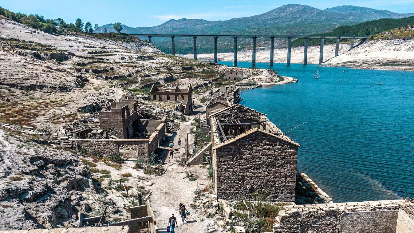 Aceredo submerged town emerges due to intense drought in Spain