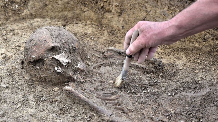 Ősi emberi fogat találtak egy georgiai ásatáson